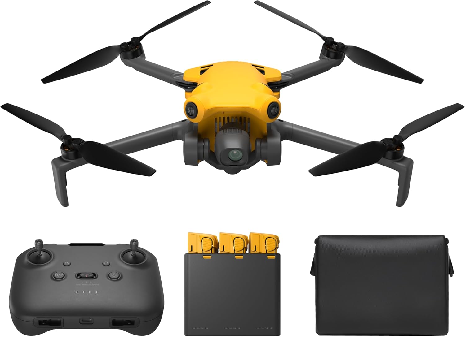 X1 Fly More Combo, Drone with Camera 4K for Adults, 8K Photo, Under 249g, 50000ft Transmission, 96-Min Flight Time with 3 Batteries